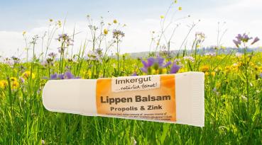 Propolis Lippen Balsam mit Zink - 10 ml in der Tube (Imkergut)